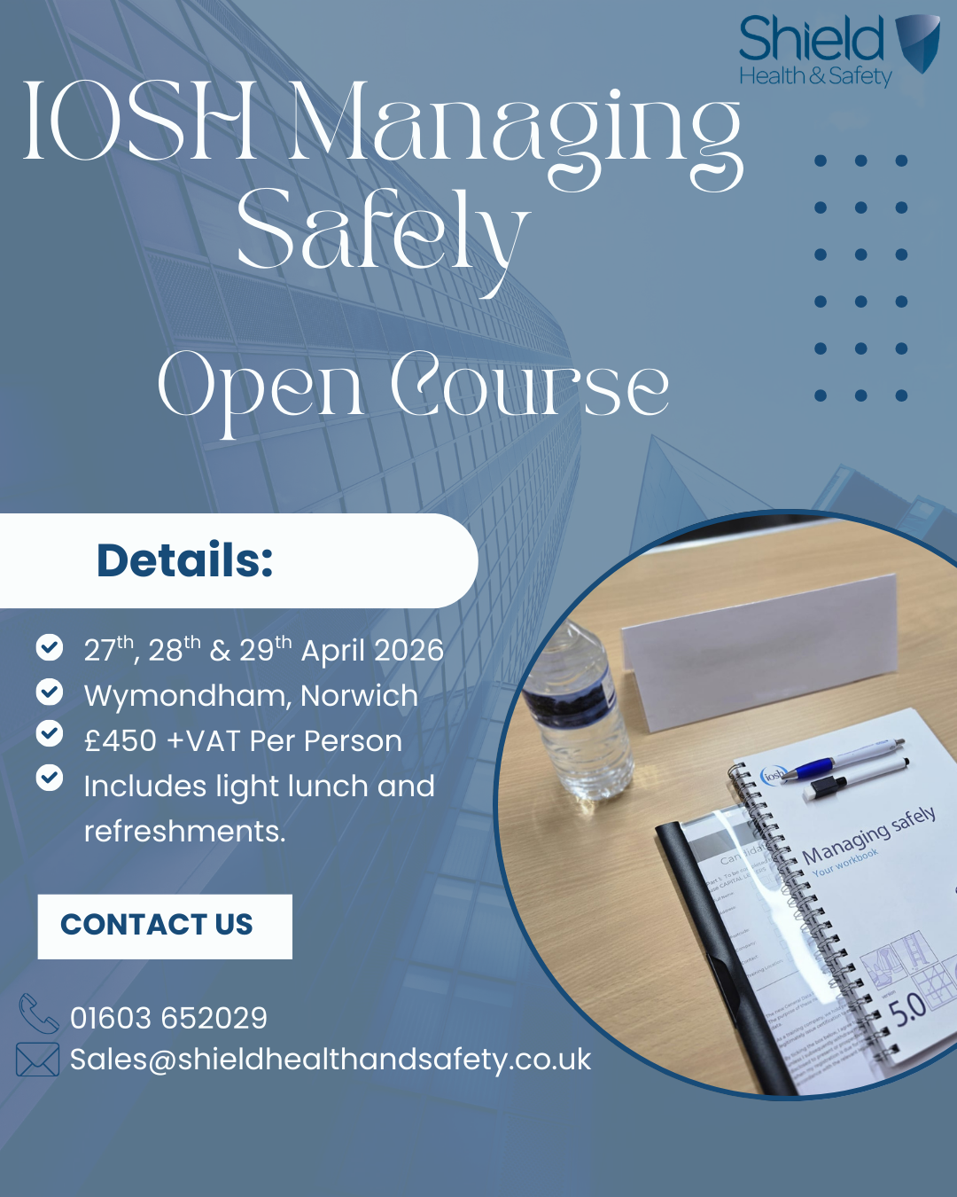IOSH Managing Safely Course